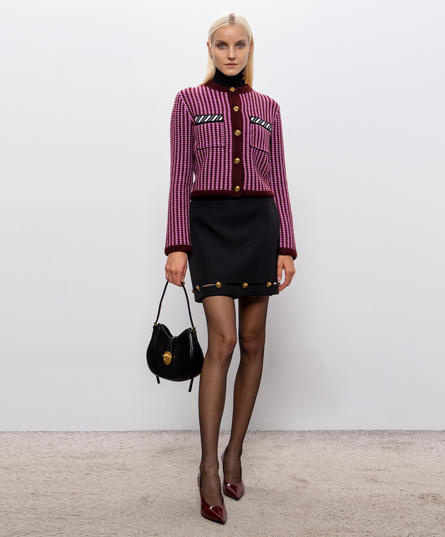 Versace Чорна спідниця з вовни 10269181A17793 зображення 2