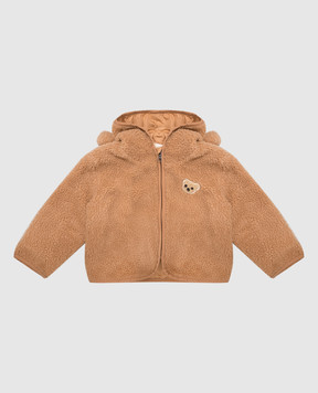 Palm Angels Детская коричневая куртка F6PANBJK203