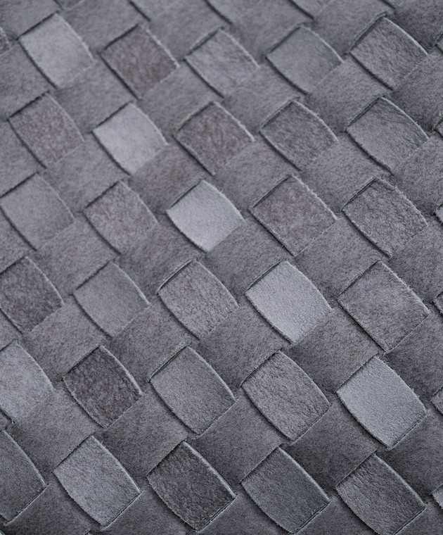 Bottega Veneta Серая замшевая сумка Campana 844250V6FQ0 изображение 5