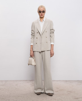 MooRER Серые брюки MARSALA_PAK MARSALAPAK