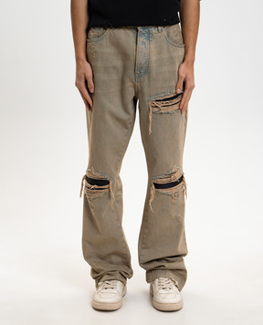 AMIRI Джинси з проріхами AMBMJE1016