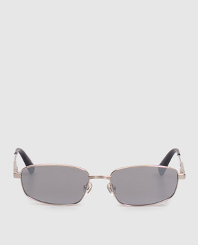 Jacquemus Серебристые очки Sera JAC121C4SUN