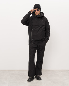 Moncler Grenoble Черный утепленный горнолыжный комбинезон GORE-TEX L20972G00011597MR