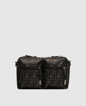Fendi Коричнева сумка Camera Case 7VA695B12N