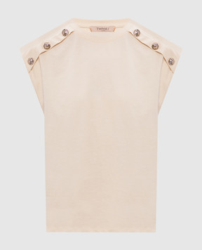 Twinset Бежевий топ 261TP2340