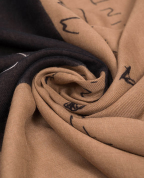 Ann Demeulemeester Коричневий шарф Vesta B0014351FA593