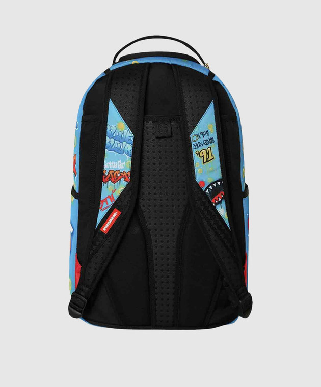 Sprayground Детский синий рюкзак SONIC ON THE RUN 91 910B9138NSZ изображение 3