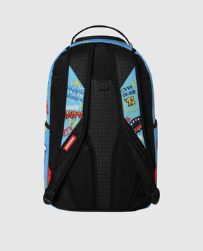 Sprayground Детский синий рюкзак SONIC ON THE RUN 91 910B9138NSZ