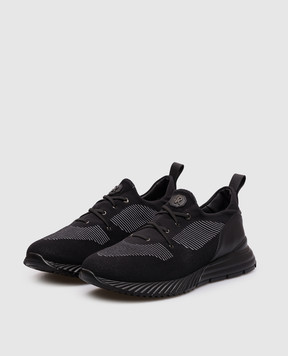 Stefano Ricci Черные кроссовки UZ689G2400TSWY