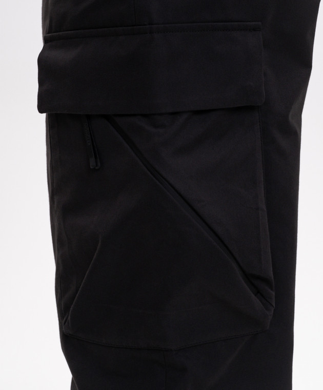 Moncler Чорні карго з логотипом L20912A00039599T0 зображення 5