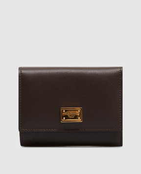 Dolce&Gabbana Коричневый кожаный портмоне BI0770A9S25