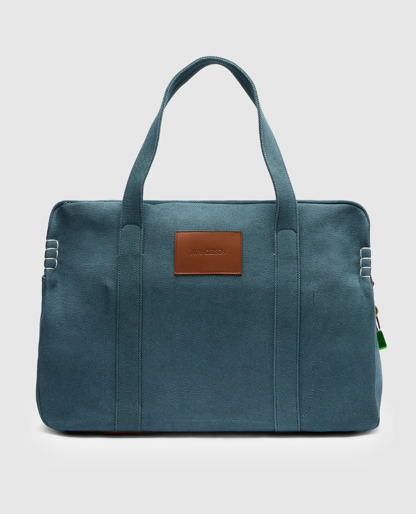 Синяя дорожная сумка Weekender с логотипом