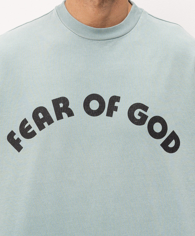 Fear of God футболка с принтом логотипа FG9M109966HWJ изображение 5