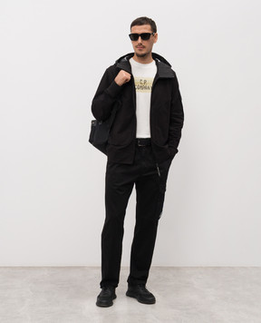 C.P. Company Біла футболка з логотипом MTS144A110579W