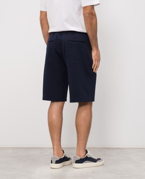 Brunello Cucinelli Сині шорти MM8313242G