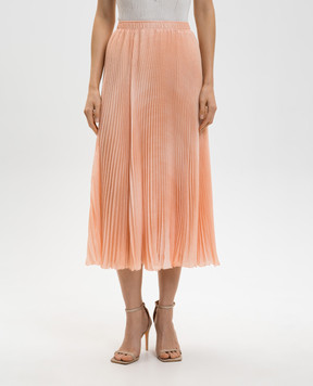 Ermanno Scervino Оранжевая юбка миди D482O366RWK