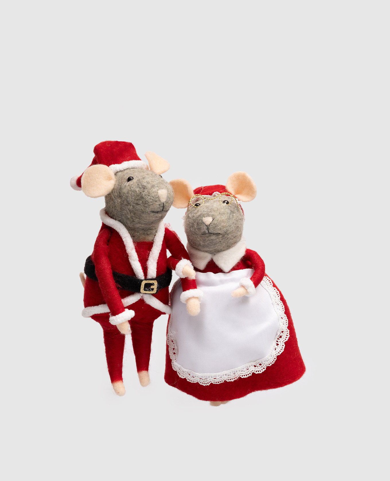 

Набор рождественских украшений Peo из шерсти, Красный, Декор