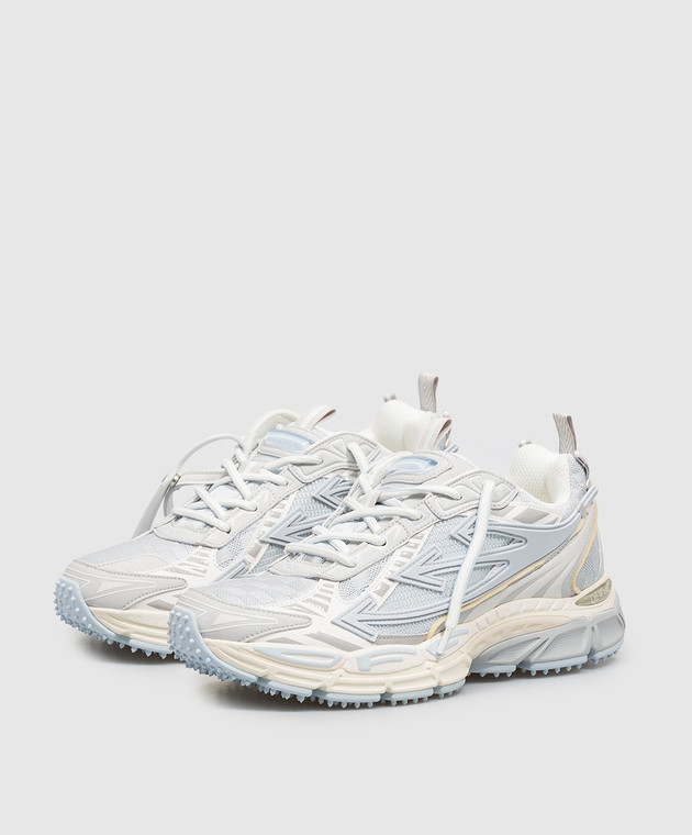 Off-White Блакитні кросівки Be Right Back OF05749455 зображення 2