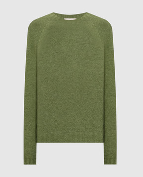 Max Mara Weekend Зелений светр GHIACCI з вовною альпаки WKDGHIACCI