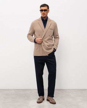 Brunello Cucinelli Сині штани M289LH0660