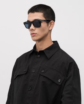 Tom Ford Чорні сонцезахисні окуляри Kendel FT1076
