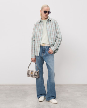 Off-White Зелена футболка з принтом логотипа 44MAA120S26J00H