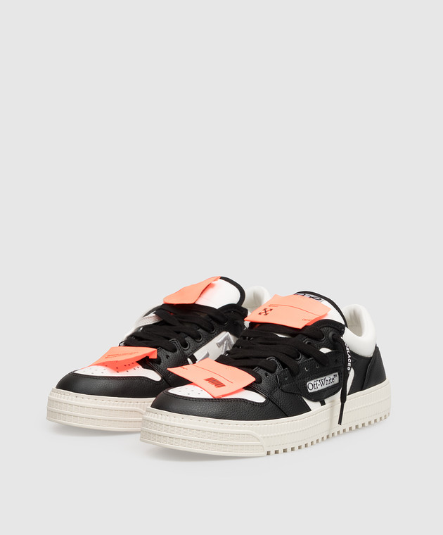 Off-White Черные кроссовки 3.0 Court OF06205102 изображение 2