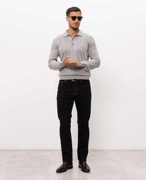 Versace Чорні джинси 10243631A18626