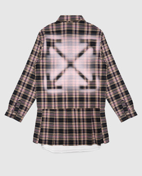 Off-White Дитяча сукня у візерунок 44GDB06LF26F001