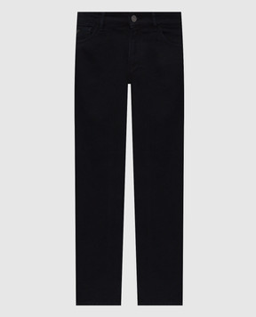 Trussardi Темно-синие джинсы с патчем P417H304983NMJ380D20