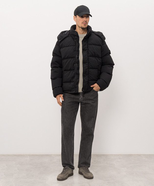 C.P. Company Свитер в рубчик цвета хаки MKN049A005558G изображение 2