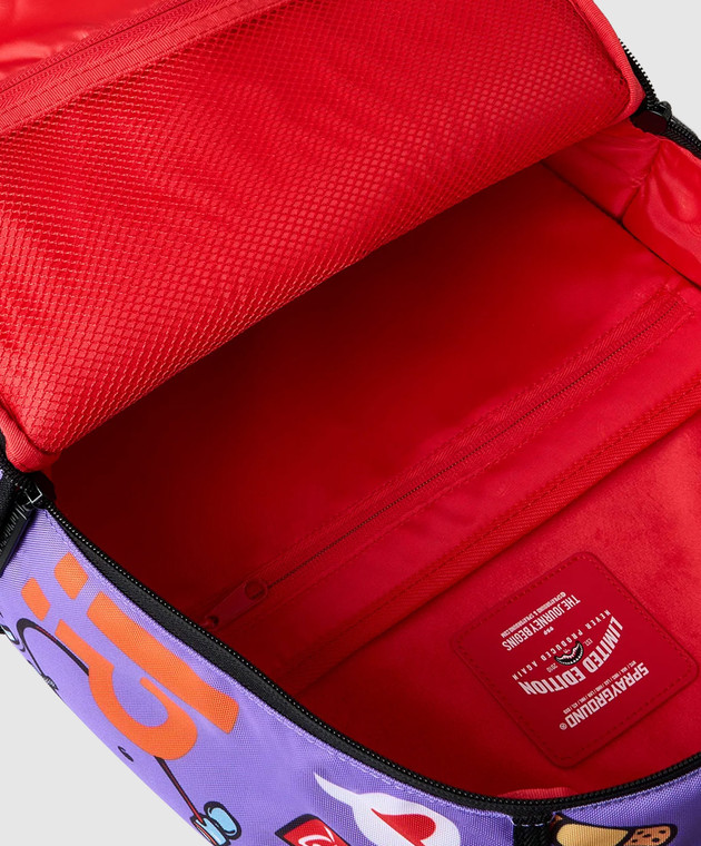 Sprayground Детский фиолетовый рюкзак Beyond Shark 910B8644NSZ изображение 4
