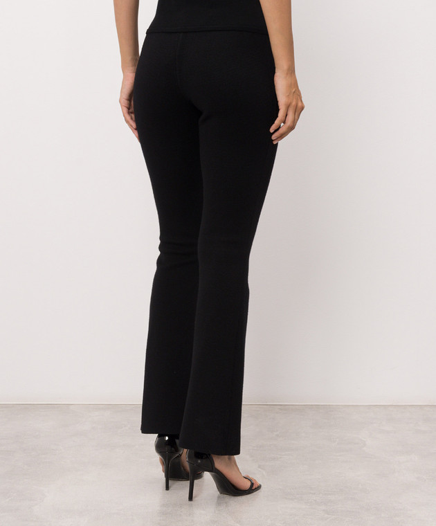 Twinset Черные брюки-клеш 262AP3253 изображение 4
