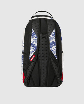Sprayground Дитячий білий рюкзак MONEY CREW - CASH & CHAOS 910B8373NSZ