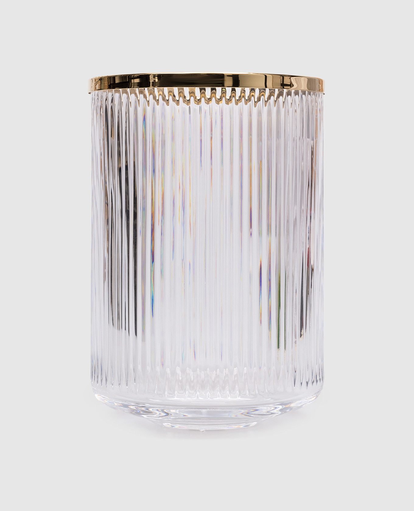 

Хрустальная мусорная корзина Elegance, Прозрачный, Ванные принадлежности