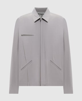 Maison Margiela MM6 Сіра куртка з вовною SH0AM0069M35436