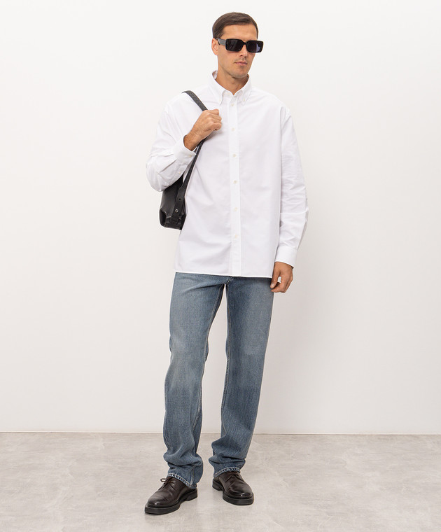 JW Anderson Белая рубашка SH0366PG1726 изображение 2