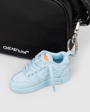 Off-White Блакитний брелок у вигляді кросовка Out Of Office OMZG097S26FAB001