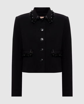 Twinset Черный жакет с логотипом 252TT2230