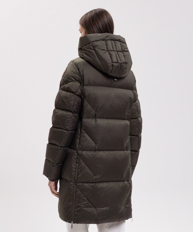 Parajumpers Пуховик цвета хаки Janet 26WPWPUHY33 изображение 4