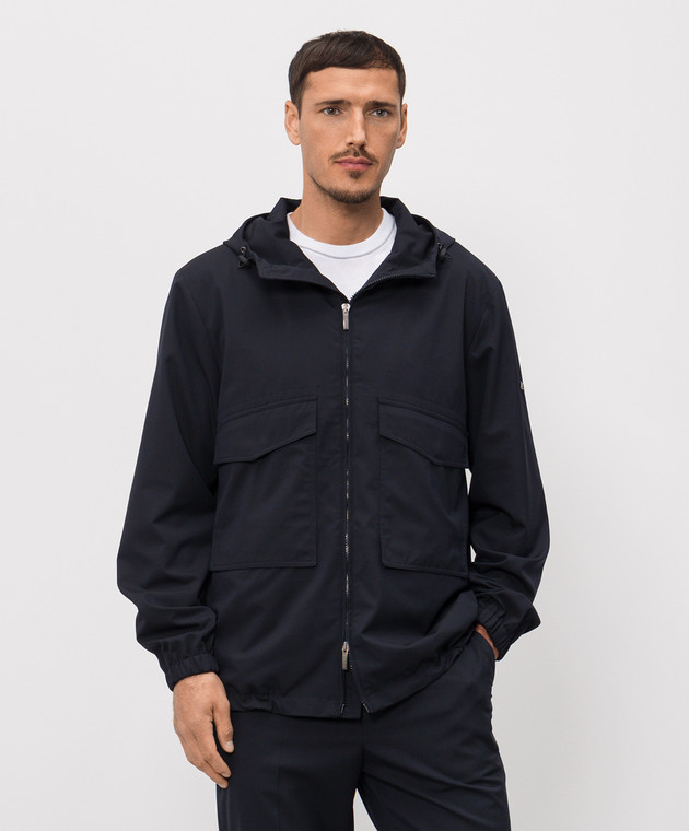 Peserico Синя вітровка R5277601941 зображення 3