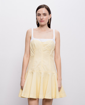 Simkhai Жовта сукня в смужку 2261260CO