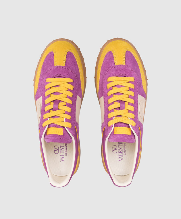 Valentino Фіолетові замшеві кросівки Upvillage 8W0S0IL9LAL зображення 4