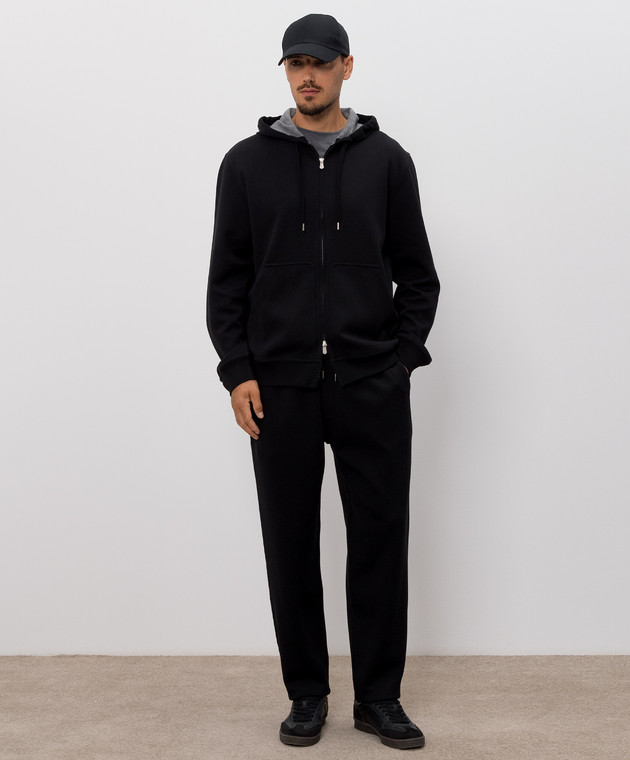 Brunello Cucinelli Серая футболка с брендовым принтом M0B138519 изображение 2
