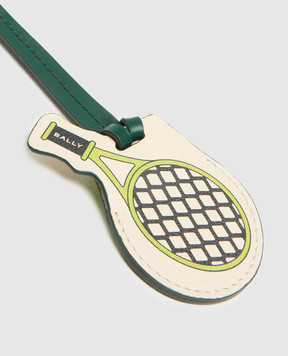 Bally Зеленый кожаный брелок для сумки Airbag MLO053VT852