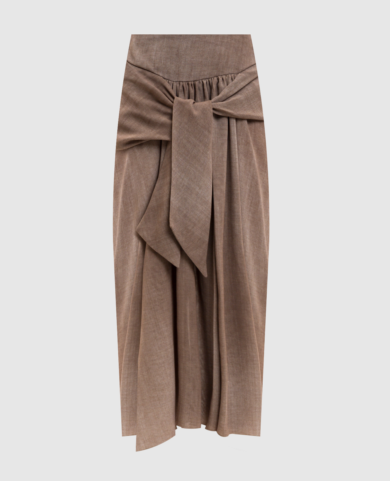 Коричнева спідниця