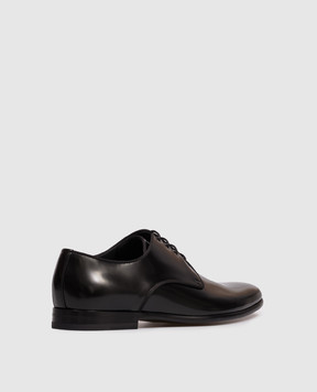 Dolce&Gabbana Чорні шкіряні глянцеві дербі A10703A1203