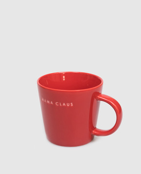 Vondels Червона керамічна чашка для чаю MAMA CLAUS 9241000091020