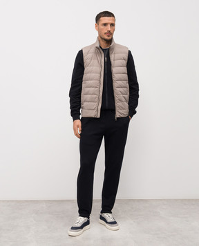 Peserico Бежевый пуховый жилет R530773604I