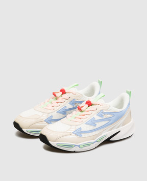 Off-White Дитячі бежеві кросівки Be Right Back OF06029535